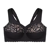 Glamorise Cotton Magic Lift® Support Unlined Wireless Full Coverage Bra 1001