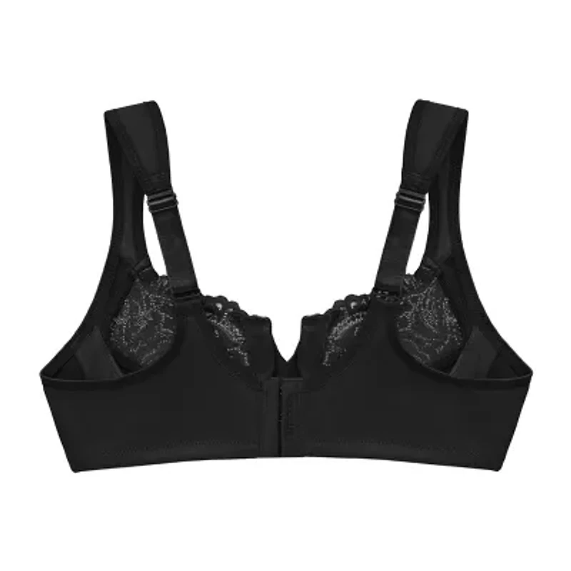 Glamorise Low Cut WonderWire® Lace Underwire Bra- 1240