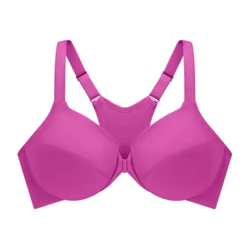 Glamorise Front-Closure Smoothing WonderWire® Underwire Bra-1247
