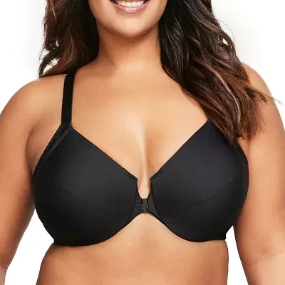 Glamorise Front-Closure Smoothing WonderWire® Underwire Bra-1247