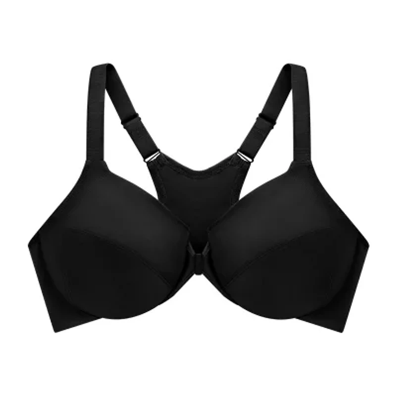 Glamorise Front-Closure Smoothing WonderWire® Underwire Bra-1247