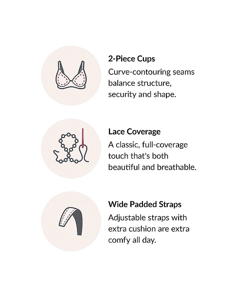 Glamorise MagicLift® Original Support Wirefree Bra-1000