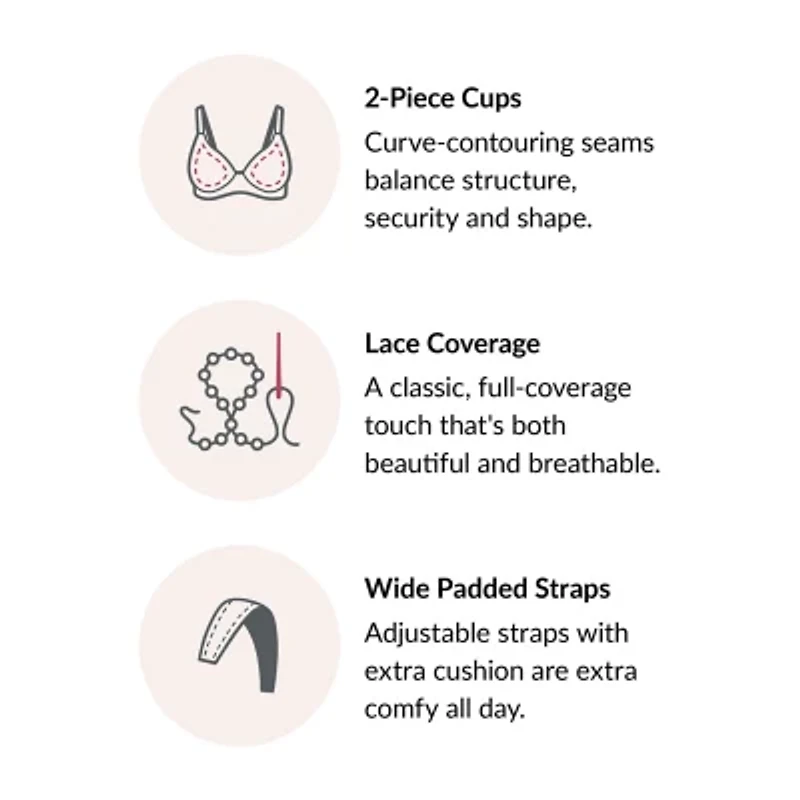 Glamorise MagicLift® Original Support Wirefree Bra-1000