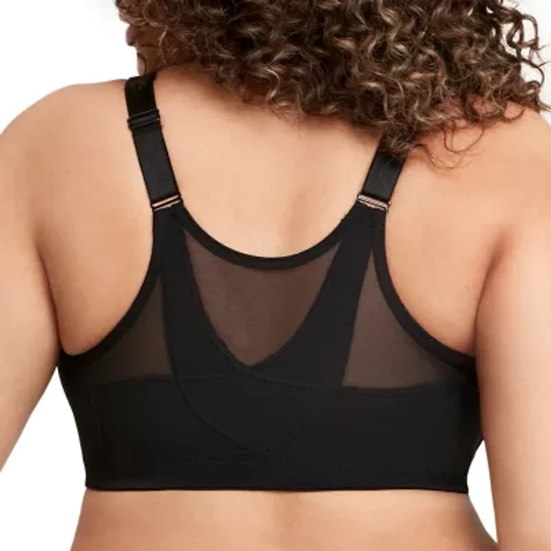 Glamorise Magic Lift® Posture Back Support Full Coverage Unlined Wireless Bra 1265