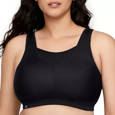 Glamorise Elite Performance Camisole Womens Medium Support Full Coverage Unlined Wireless Sports Bra 1067