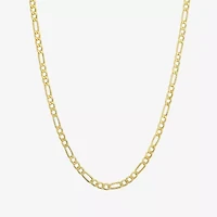 10K Yellow Gold 3.9mm 20-22" Hollow Figaro Chain