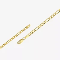 10K Yellow Gold 3.9mm 20-22" Hollow Figaro Chain