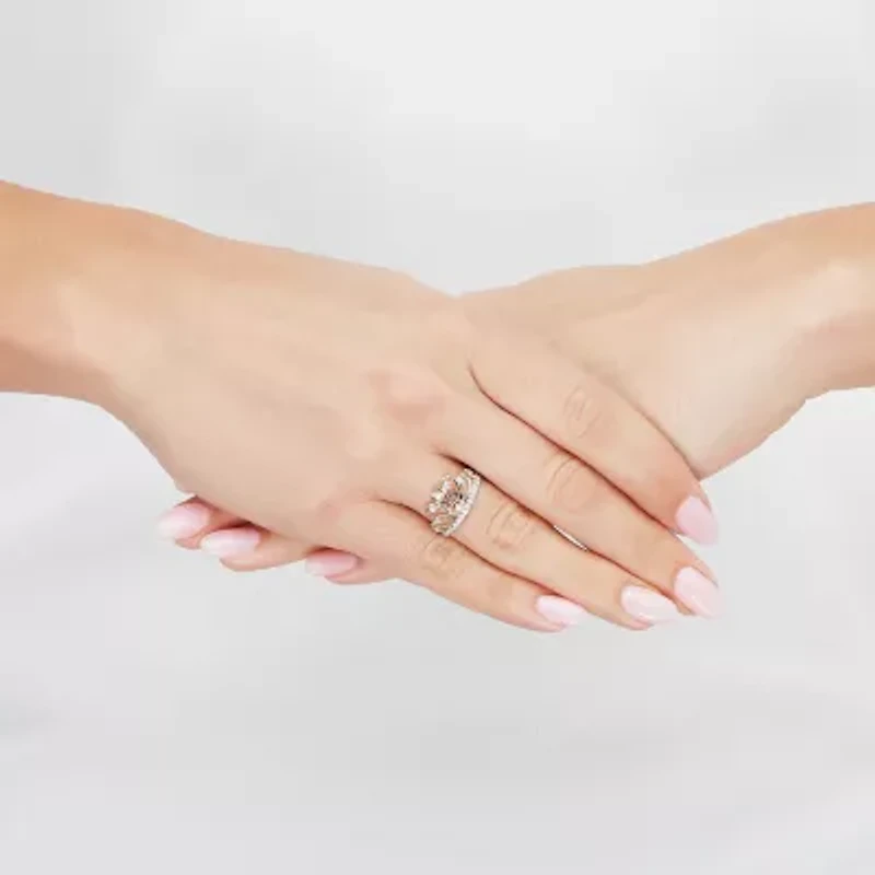 Tesoro™ Cubic Zirconia 14K Two-Tone 15 Quinceanera Ring