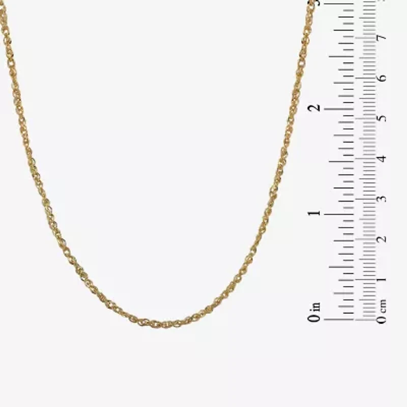 10K Gold Birthstone Babies Chain Necklace