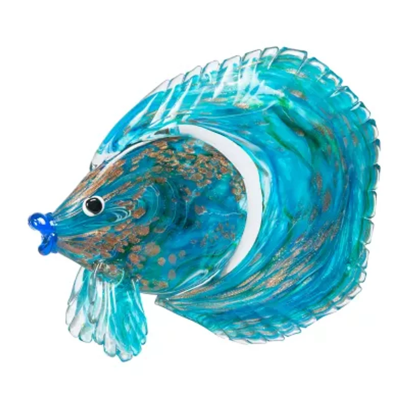 Dale Tiffany Railay Art Glass Fish Figurine