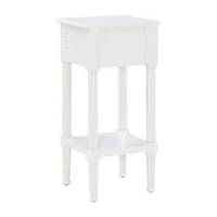 Shangri Storage 1-Drawer End Table