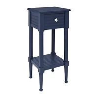 Shangri Storage 1-Drawer End Table