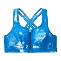 Glamorise® Zip Up Front Closure Sports Bra -9266