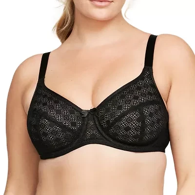 Glamorise Lace Comfort WonderWire® Underwire Bra-9855