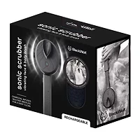 Black Wolf Sonic Scrubber Vibrating Face & Body Brush