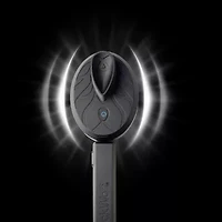 Black Wolf Sonic Scrubber Vibrating Face & Body Brush