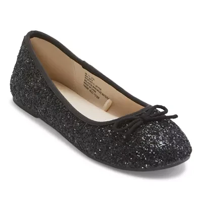 Thereabouts Lexi Little & Big Kid Girls Round Closed Toe Ballet Flats