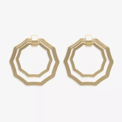 Bold Elements Womens Stainless Steel Drop Earrings