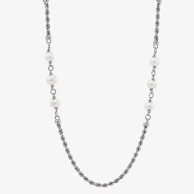Limited Quantities! Womens White Inch Strand Necklace