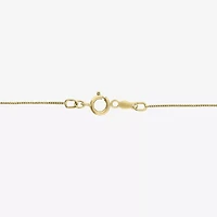 G / Si2) Womens 1/2 CT. T.W. Lab Grown White Diamond 14K Gold Cross 18 Inch Pendant Necklace