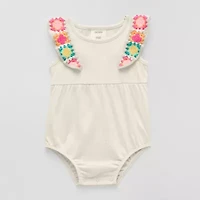 Okie Dokie Baby Girls Sleeveless Romper
