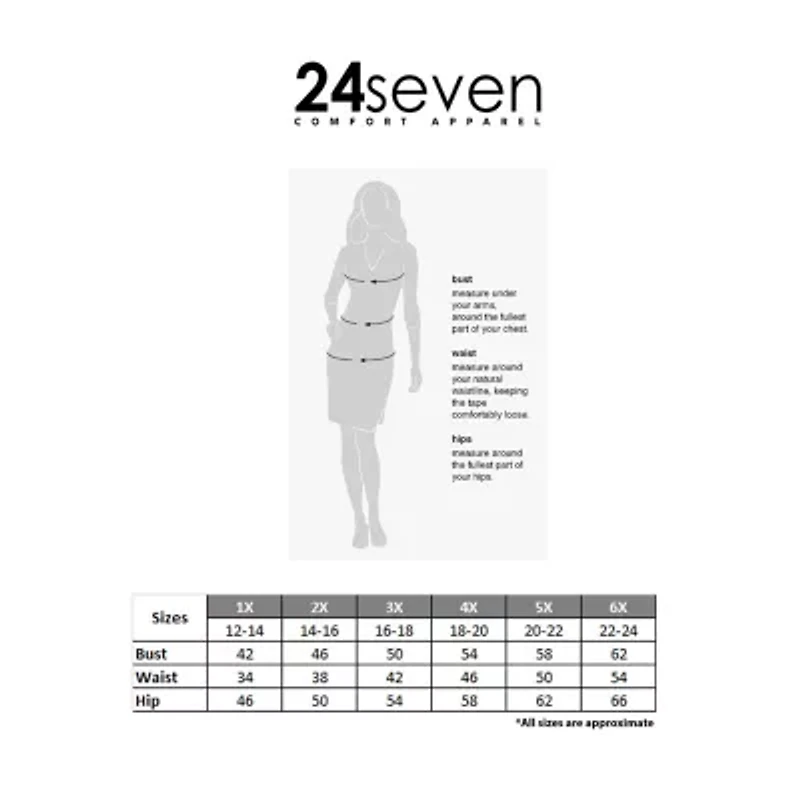24seven Comfort Apparel Womens Plus Scoop Neck Sleeveless Maxi Dress