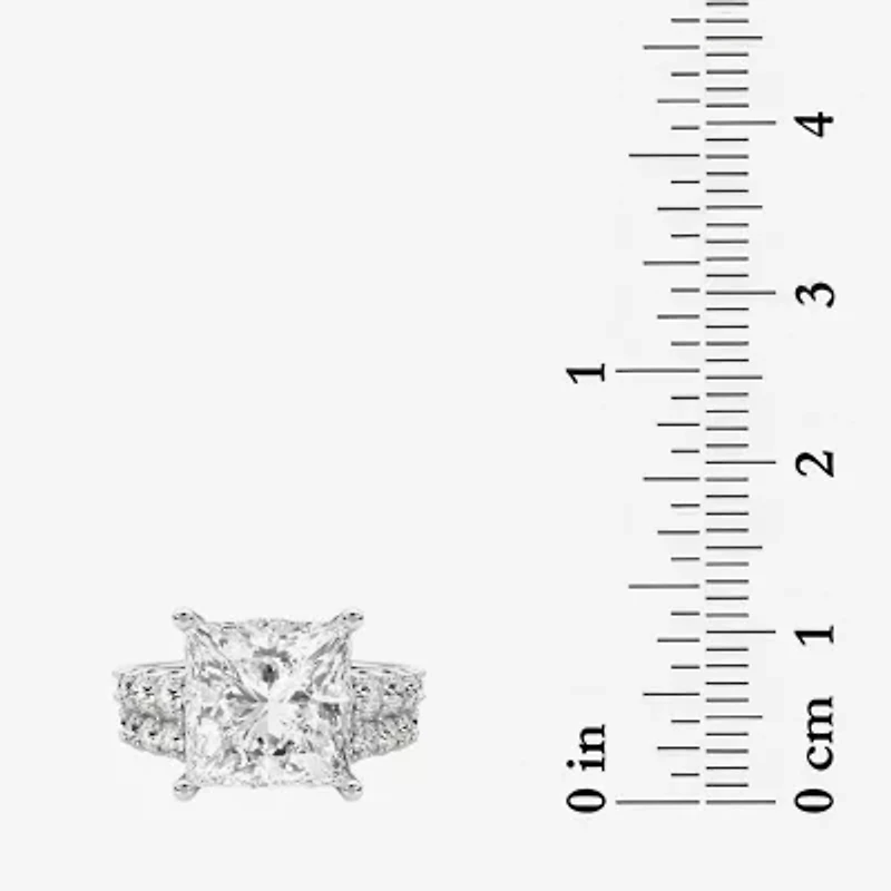 Grown Gorgeous (F / Vs2) Womens 8 1/4 Ct. T.W. Lab White Diamond 14K Gold Side Stone Bridal Set