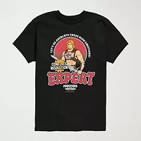Masters Of The Universe Little & Big Kid Boys Crew Neck Short Sleeve Regular Fit Graphic T-Shirt