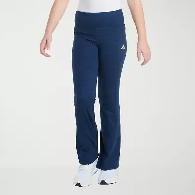 adidas Big Kid Girls Mid Rise Yoga Pant