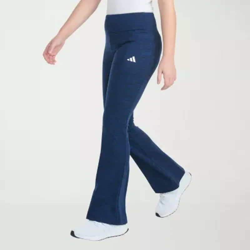 adidas Big Kid Girls Mid Rise Yoga Pant