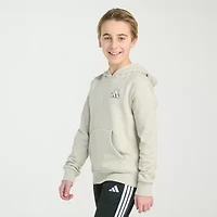 adidas Big Kid Boys Long Sleeve Fleece Active Hoodie