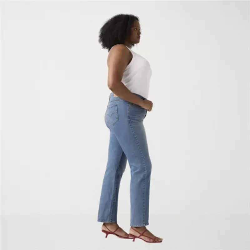 Levi's® Womens Plus Mid Rise 314™ Straight Leg Jean