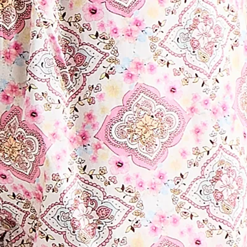 Arizona Womens Juniors Poplin Pajama Pants