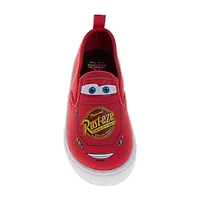 Josmo Boys Cars Round Closed Toe Slip-On Shoe