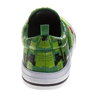 Josmo Favorite Character Boys Teenage Mutant Ninja Turtles Round Closed Toe Slip-On Shoe