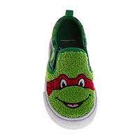 Josmo Favorite Character Boys Teenage Mutant Ninja Turtles Round Closed Toe Slip-On Shoe