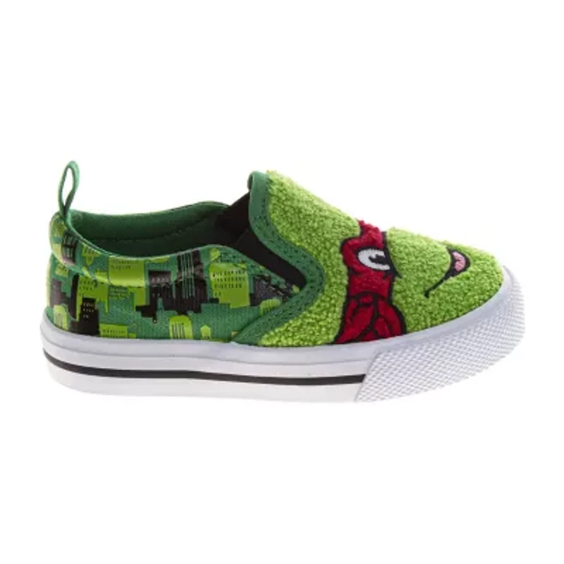 Josmo Favorite Character Boys Teenage Mutant Ninja Turtles Round Closed Toe Slip-On Shoe