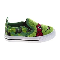 Josmo Favorite Character Boys Teenage Mutant Ninja Turtles Round Closed Toe Slip-On Shoe