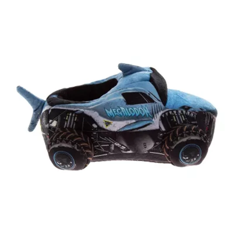 Josmo Favorite Character Boys Monster Jam Square Closed Toe Slip-On Shoe