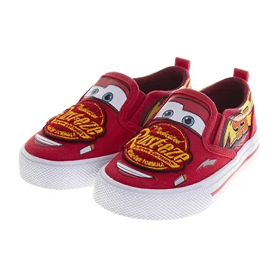 Josmo Favorite Character Boys Cars Round Closed Toe Slip-On Shoe
