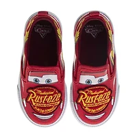 Josmo Favorite Character Boys Cars Round Closed Toe Slip-On Shoe