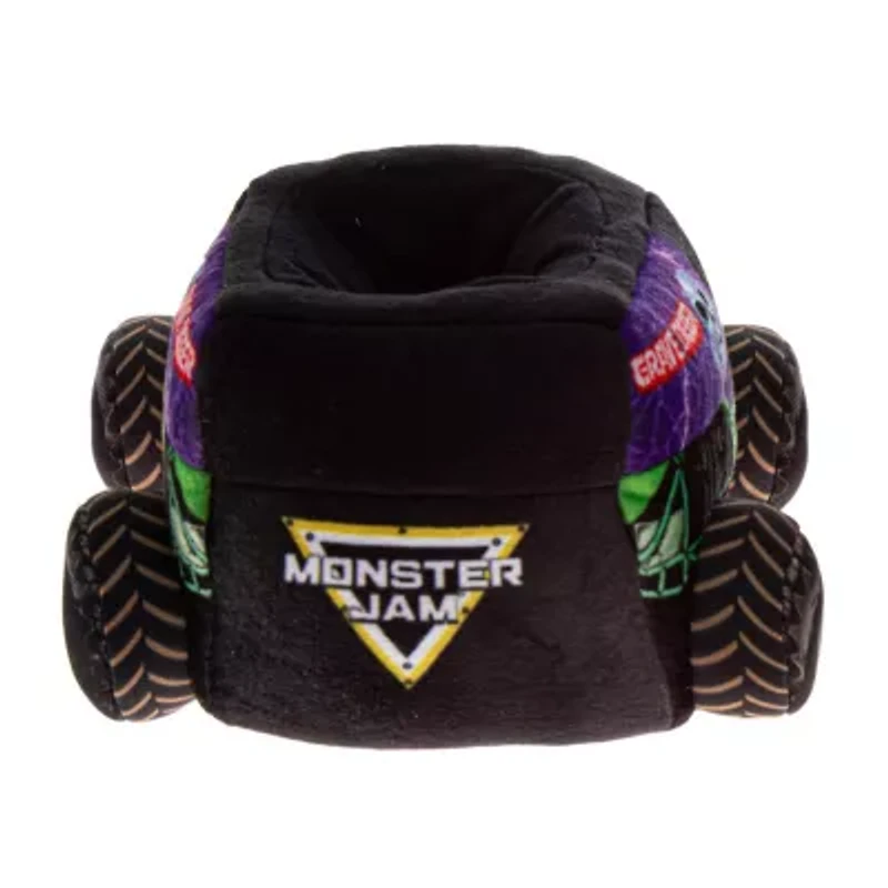 Josmo Favorite Character Boys Monster Jam Square Closed Toe Slip-On Shoe