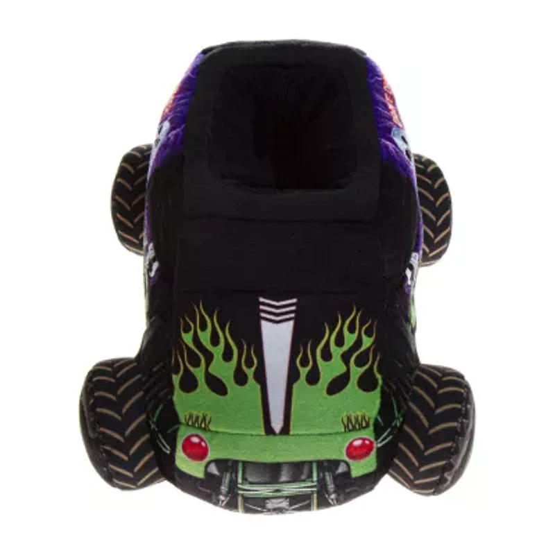 Josmo Favorite Character Boys Monster Jam Square Closed Toe Slip-On Shoe
