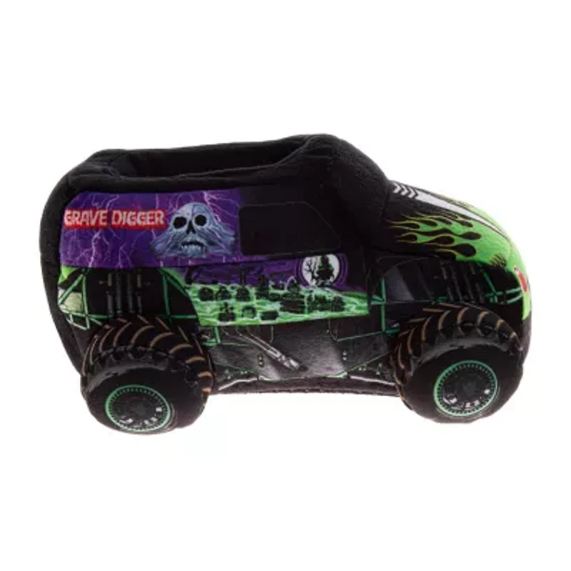 Josmo Favorite Character Boys Monster Jam Square Closed Toe Slip-On Shoe