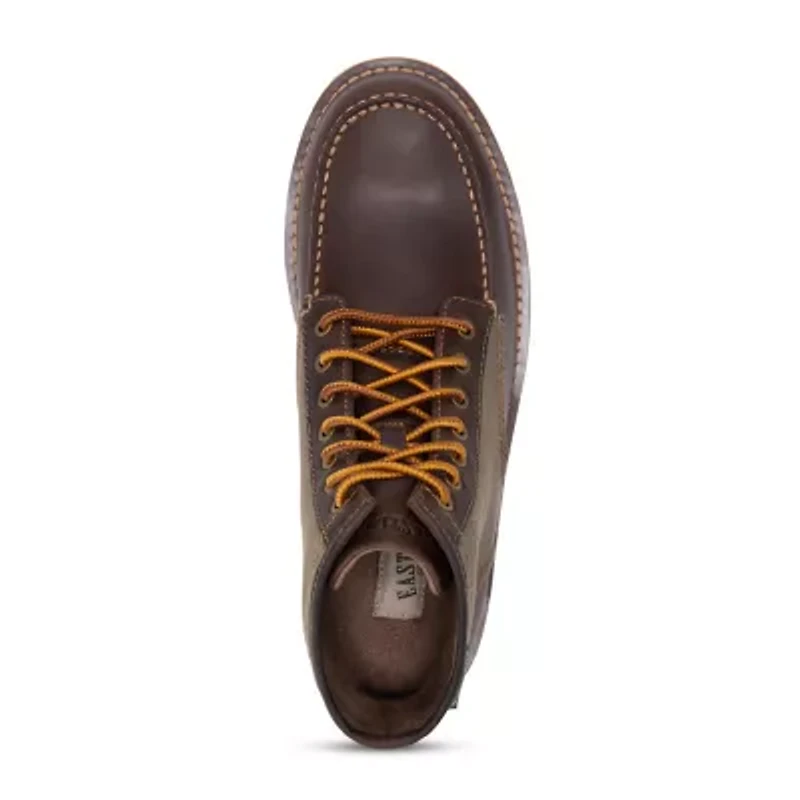 Eastland Mens Lumber Up Moc Toe Boot Flat Heel Chukka Boots