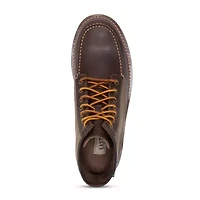 Eastland Mens Lumber Up Moc Toe Boot Flat Heel Chukka Boots
