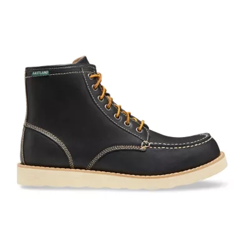 Eastland Mens Lumber Up Moc Toe Boot Flat Heel Chukka Boots