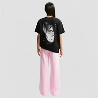 Nike Club Womens Lightweight Wide Leg Mid Rise Fleece Sweatpant