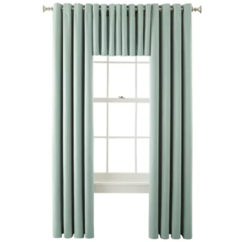 JCPenney Home Kathryn Grommet Top Energy Saving Light-Filtering Single Curtain Panel