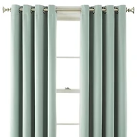JCPenney Home Kathryn Grommet Top Energy Saving Light-Filtering Single Curtain Panel